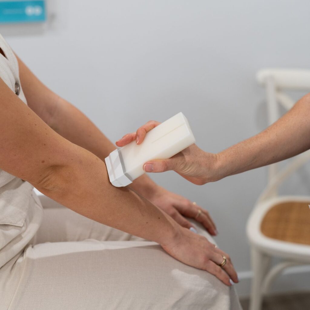 Half arm waxing